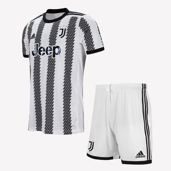 Camiseta Juventus Replica Primera Ropa Niños 2022/23